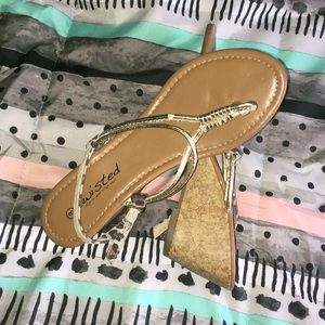 Cheetah Print Sandals